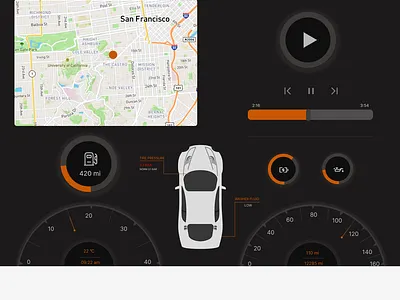 Daily UI day #034 Automotive Interface 034 automobile interface automotive interface daily ui dailyui landing page ui ui design uidesign uiux ux design web design