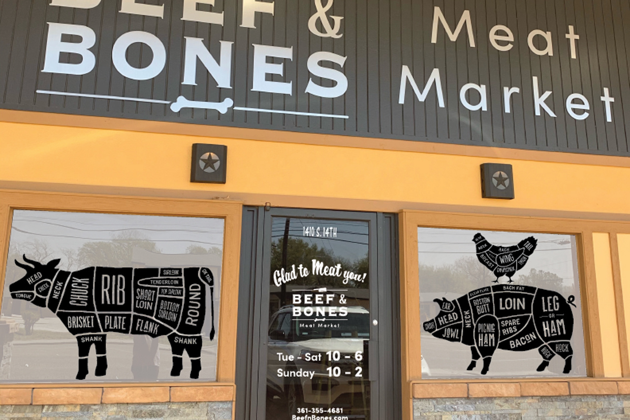 Beef & Bones Meat Market by Monty Ortiz on Dribbble