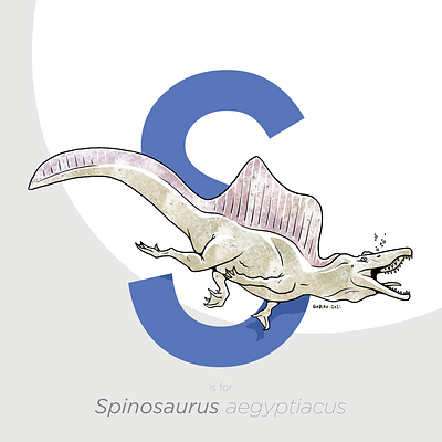 Dino-alphabet design digital art dinosaur graphic design illustration procreate