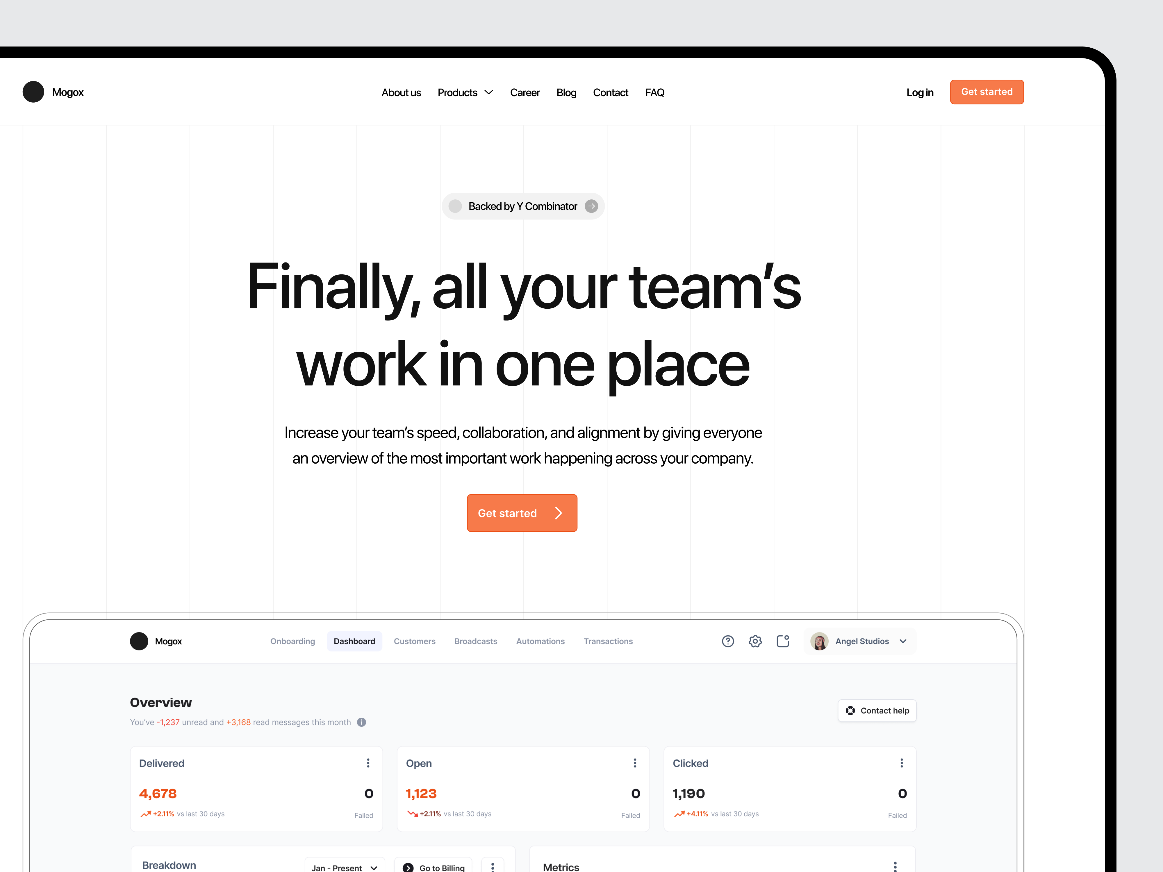SAAS Landing Page blockchain branding clean defi design illustration logo saas ui uiux web3 website
