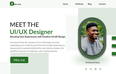 Portfolio landing page design animation app branding design graphic design illustration logo mock up ui ux
