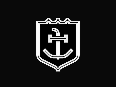 Anchor anchor branding icon illustration inkscape logo marine mark ocean sea shield