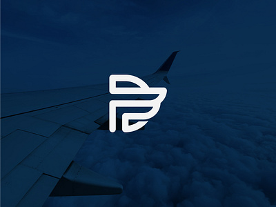 Modern Logo Design for FlyDay - Flight Station branding flight graphic design lettermark logo logo design logomark modern station travel wings