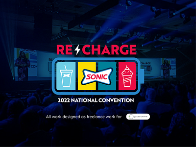 SONIC 2022 National Convention Logo and buildout brand collateral branding design designart graphic design logo vector