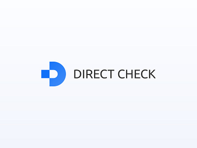 «DIRECT CHECK» Logo branding animated animation branding dc design direct check graphic design loader loading logo loop minimalist modern qr startup ui vector