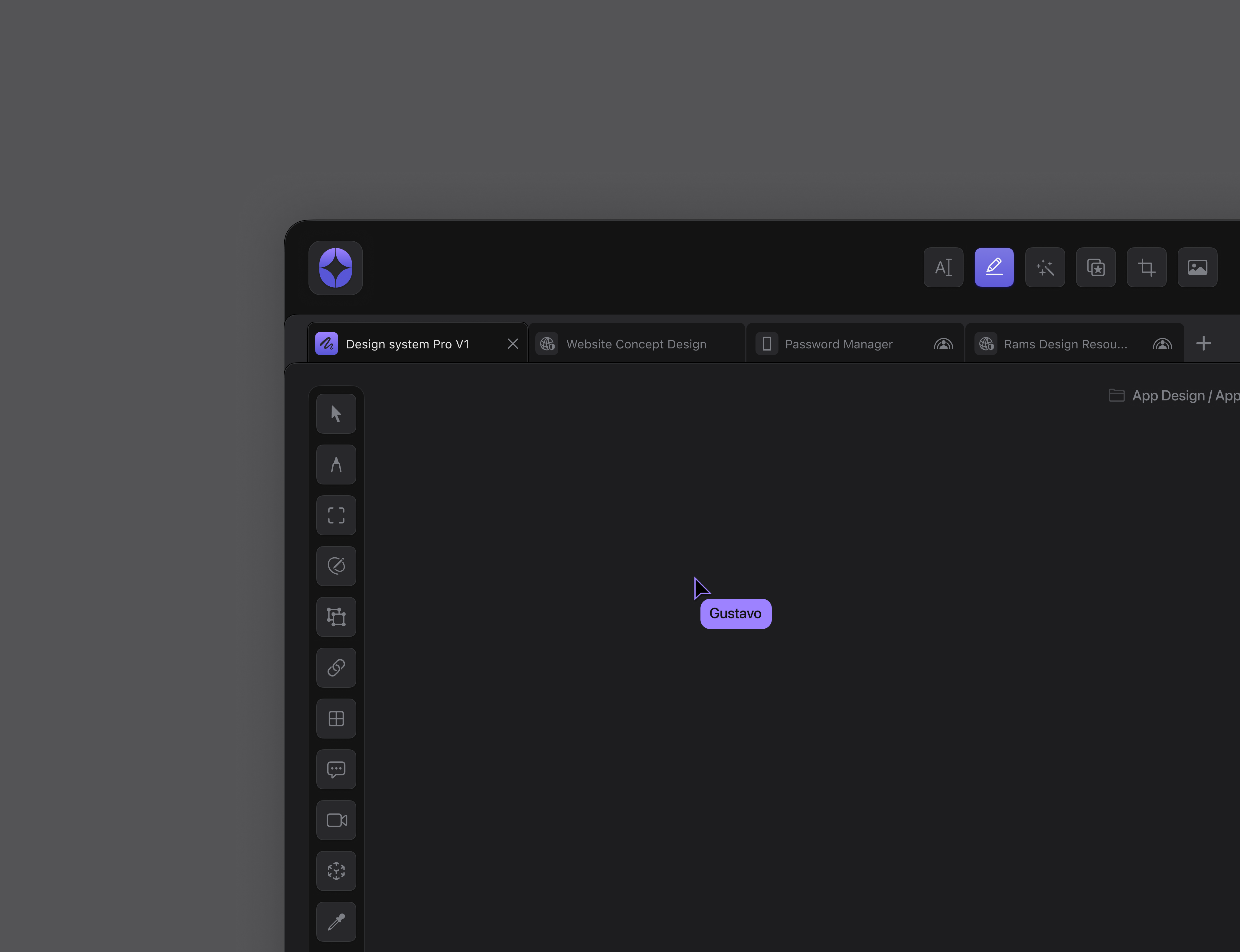 Shine App Design - Dark app branding design logo typography ui ux
