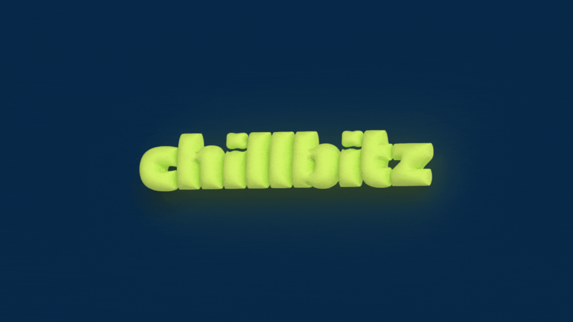 Chillbitz animated logo art direction brand identity branding cannabis cannabis logo cbd cbd brand edibles gen z gummies logo visual identity wellness brand