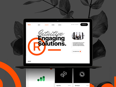 Design Studio Website agency branding business creative creative agency design design studio digital agency digital studio digital1 homepage landing page portfolio service ui uiux web design website