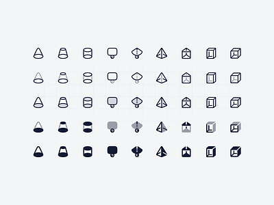 Hugeicons Pro | The world's largest icon library bulk cylinder duotone figma icons icon icon library icon pack icon set iconography icons illustration mathematics mathematics icons pyramid rectangular solid stroke twotone ui ui design