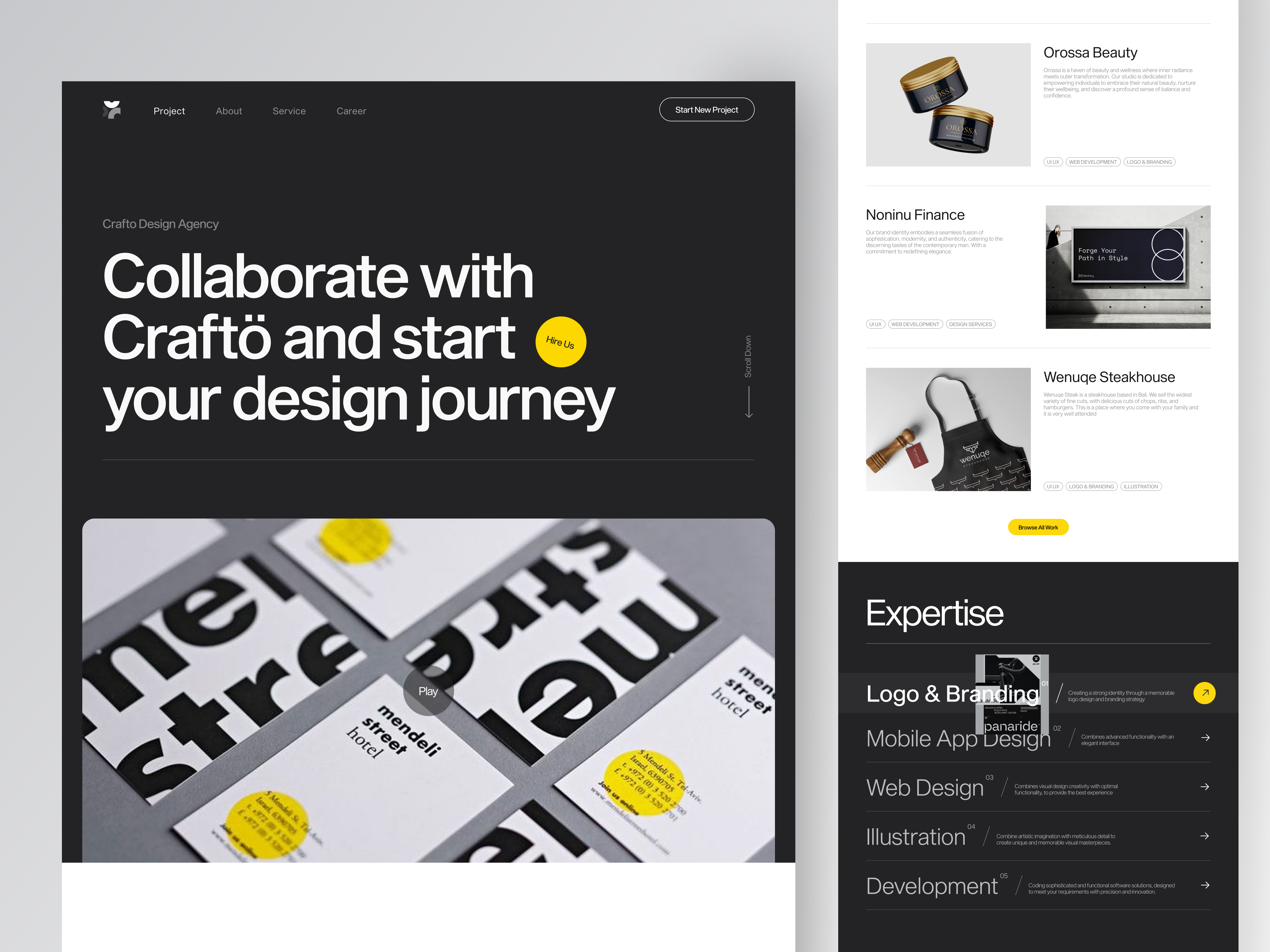 Craftö - Digital Agency agency agency design clean clear design digital agency product product digital service ui website website agency