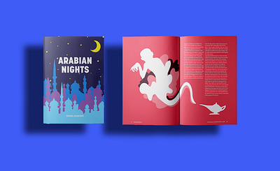 Arabian Nights arabian nights book design design graphic design illustration