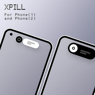 XPill graphic design ui