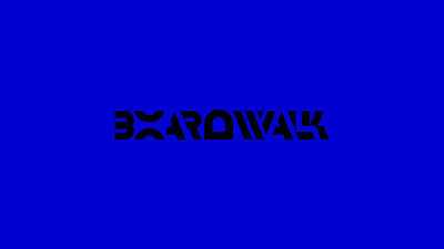 Boardwalk boardwalk brand branding club design futuristic graphic design illustration logo monopoly wordmark