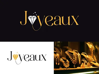 Jewelry Logo design template best logo brand guideline brand identity branding creative logo design graphic design jewelryidentity jewelrylogos joyeaux logo logo modern logo signature jewel marks vector visual logo word mark logo