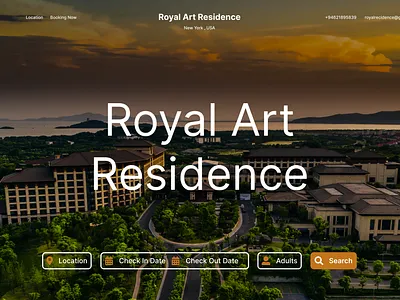 Landing Page - Booking branding figma graphic design icons ui ux web design