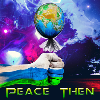 Peace Then al album album artwork album cover album cover design book cover cd artwork design graphic design illustration ui