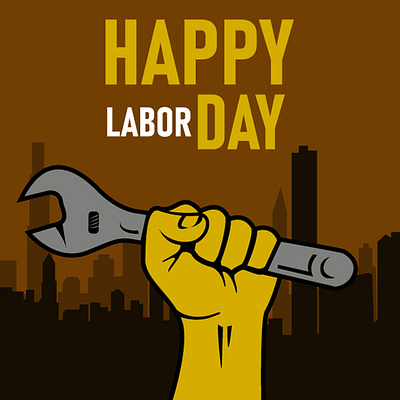 Happy Labor Day album album artwork album cover album cover design book cover cd artwork design graphic design illustration labor day ui