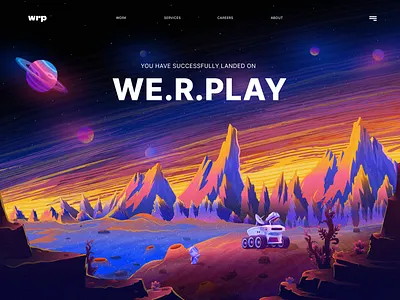 Planet illustration background banner exotic planet flat game hero image hero section home page illustration illustration image landing page illustration landscape nft outer space planet top section ui illustration webpage illustration website illustration