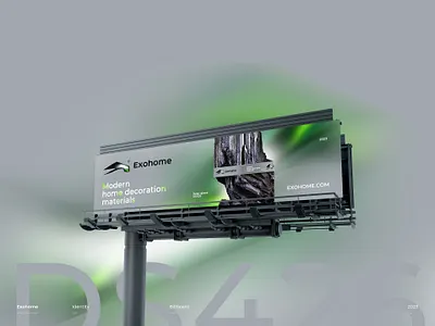 Exohome Identity brand branding design graphic design identity logo logotype sign