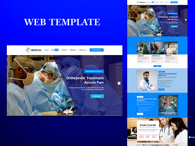 #WEB TEMPLATE {Figma} banner branding design figma graphic design social media vector web template