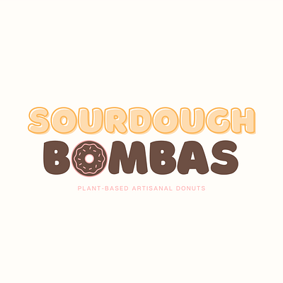 Sourdough Bombas Logo and Menu branding design graphic design illustration logo