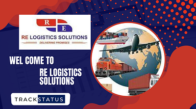 RE Logistics Solution branding design graphic design