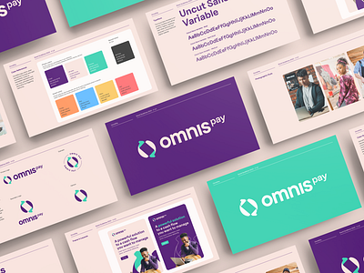 Omnis Pay Brand Guidelines brand guidelines branding business cash cashflow credit dubai fin tech fintech growth guidelines icon identity logo payment simple sync ui