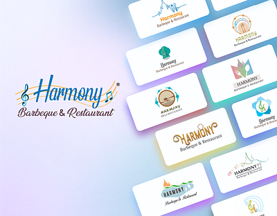 Harmony - Logo Branding branding design graphic design illustration illustrator logo typography