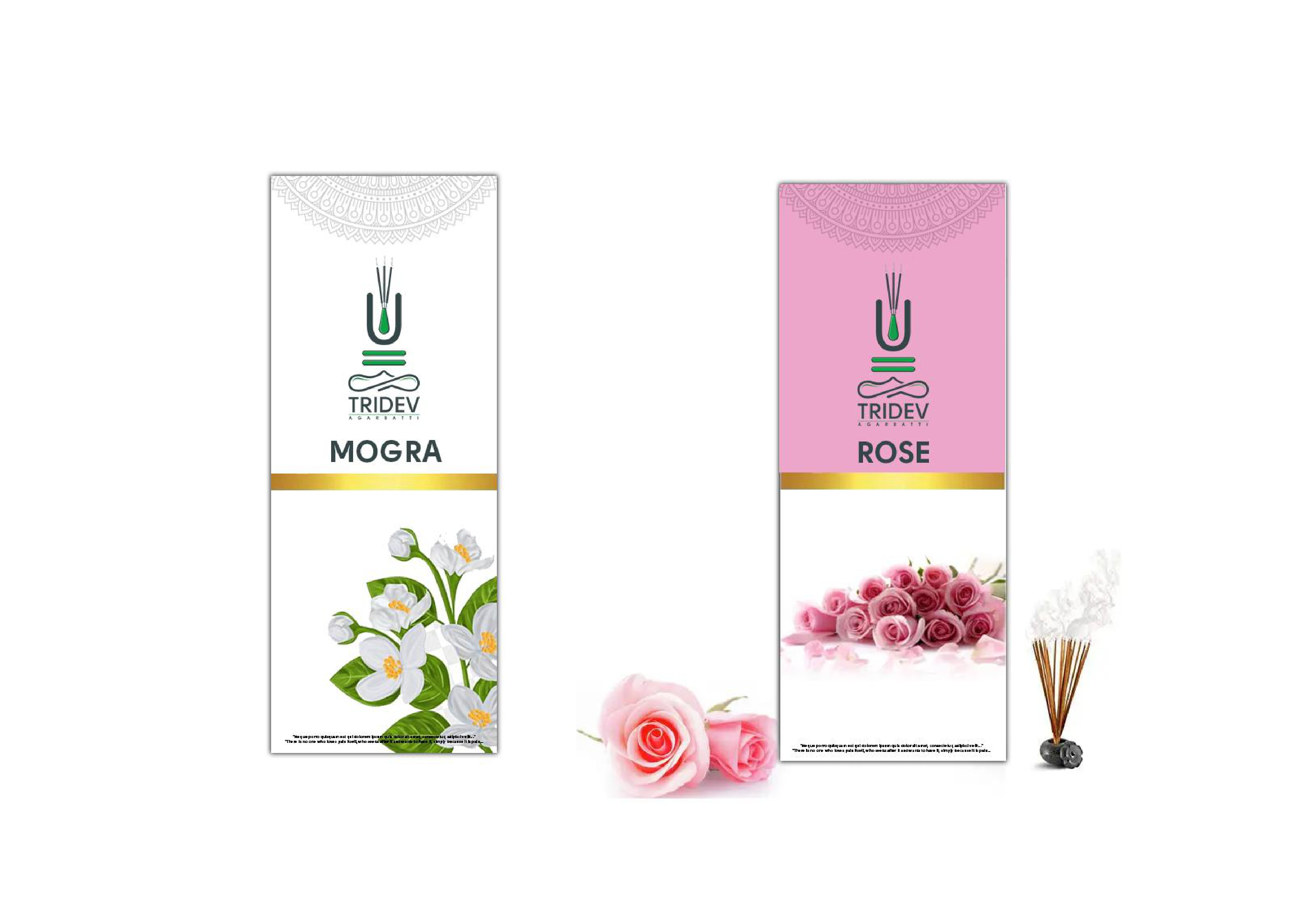 Incense Stick Logo Design by Nitish Purohit on Dribbble