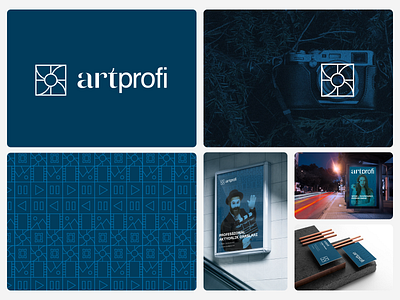 Artprofi — logo & identity design concept