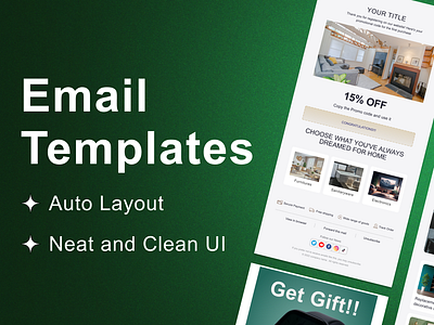 Email Templates Design email email template design email templates figma graphic design newsletter uiux