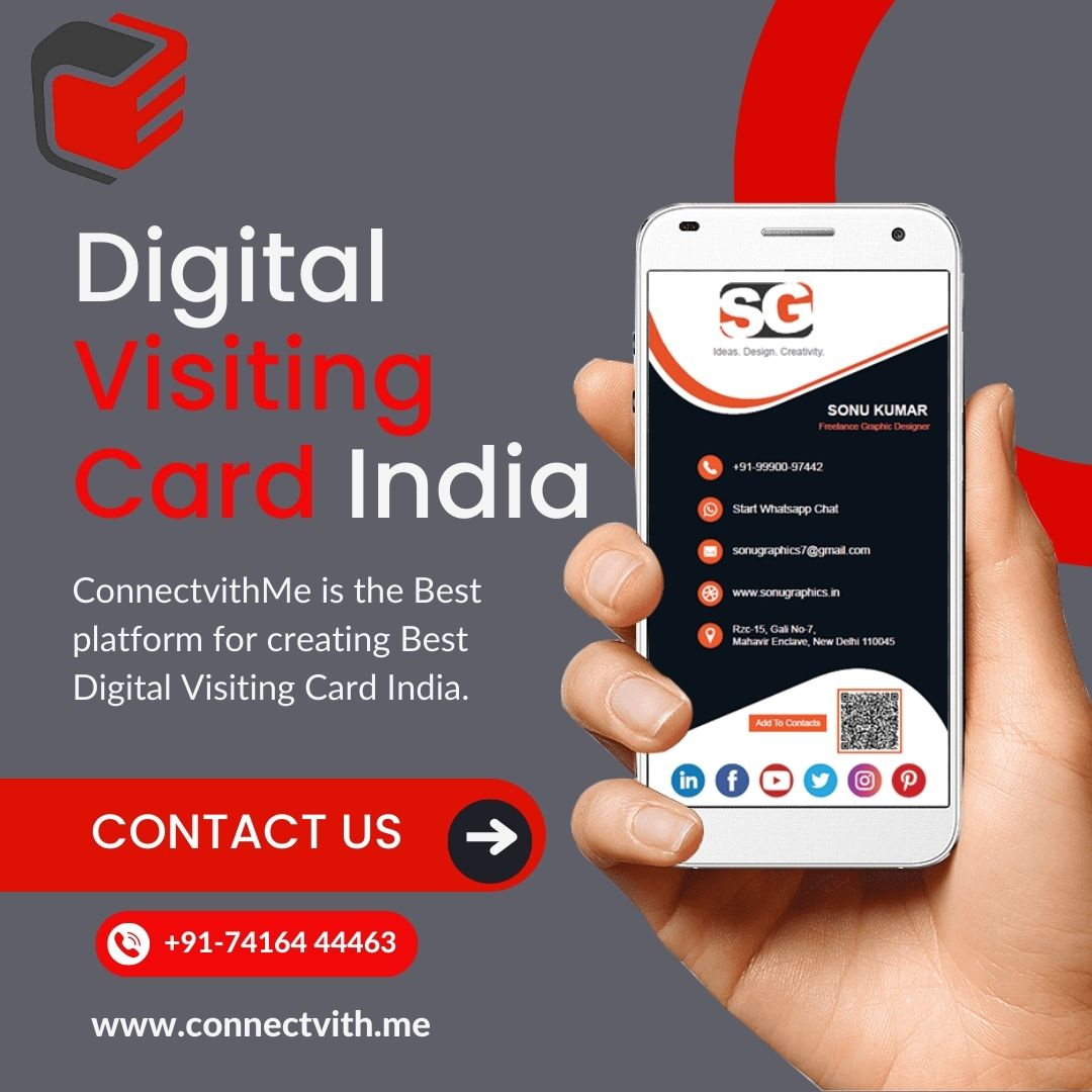 Electronic Business Cards India Start Creating Today by ConnectVith