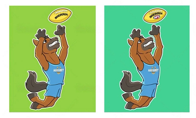 cartoon mascot of a football player horse animal lover animation blue jersey branding cartoon cartoon art cartoon portrait cartoonist charming horse dribbble artist football american football player football player jersey happy horse horse player illustration mascot animal