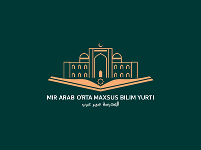 Mir-Arab Madrasasi — logo branding design