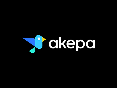 akepa agency animal bird branding fowl geometric identity logo logo design logo designer mark mascot modern modern logo symbol
