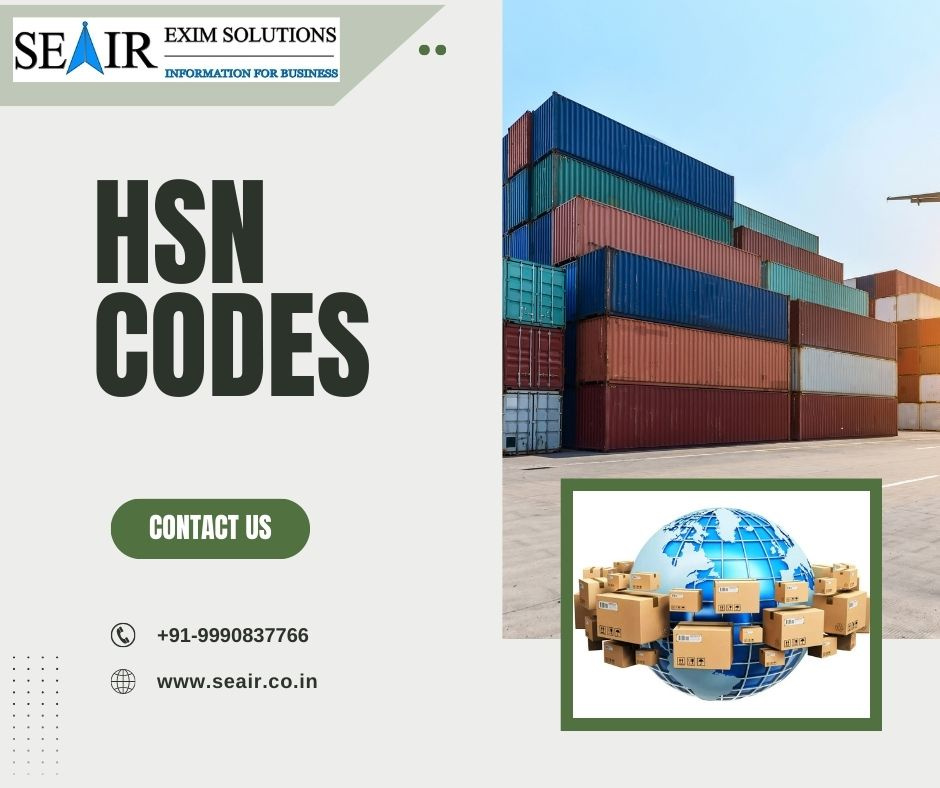 HSN Codes by Seair on Dribbble