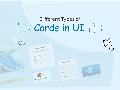 Types of Cards in UI blogs cards design payment product cards reviews ui