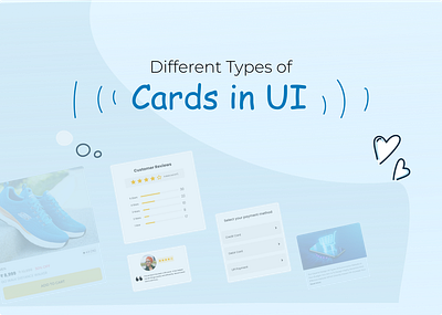 Types of Cards in UI blogs cards design payment product cards reviews ui