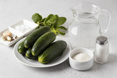 Cucumbers With Mint For Winter recipes