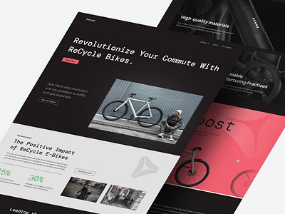 ReCycle - Landing Page