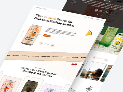 Juice Labs - Landing Page