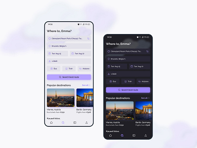 Trip Planner app: Explore, Book, and Plan Your Next Adventure! app app design application design ui user experience user interface ux