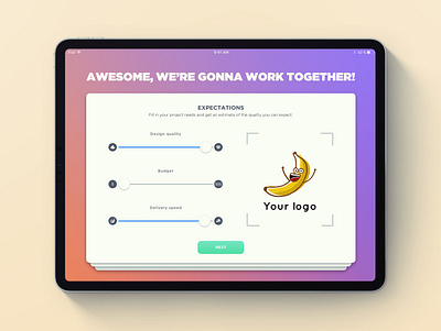 Daily UI 007 - Settings page banana branding dailyui design generator graphic design illustration illustrator logo meme photoshop ui