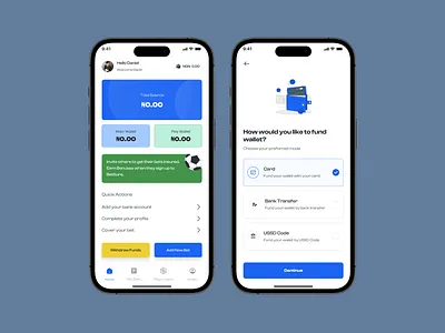 BetSure betting app design football app ui