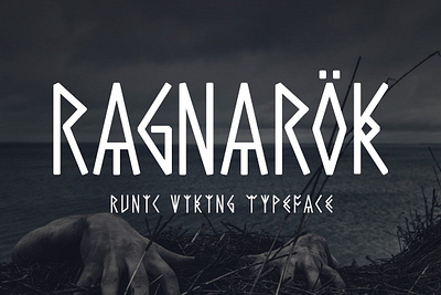 Ragnarok - Runic Viking Font app branding design graphic design illustration logo typography ui ux vector