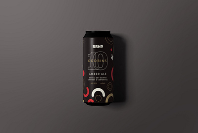 Oddbins/BBNO Beer Can design graphic design illustration packaging