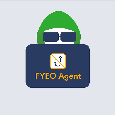 FYEO Agent - Stop Phishing motion graphics