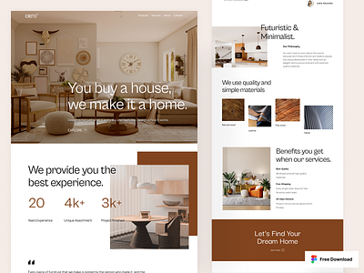 Furniture website - FREE UI KIT add to cart cart decor e commerce ecommerce website furniture furniture store furniture website interior online shopping online store product design shopping shopping cart ui design uikits uiux webdesign