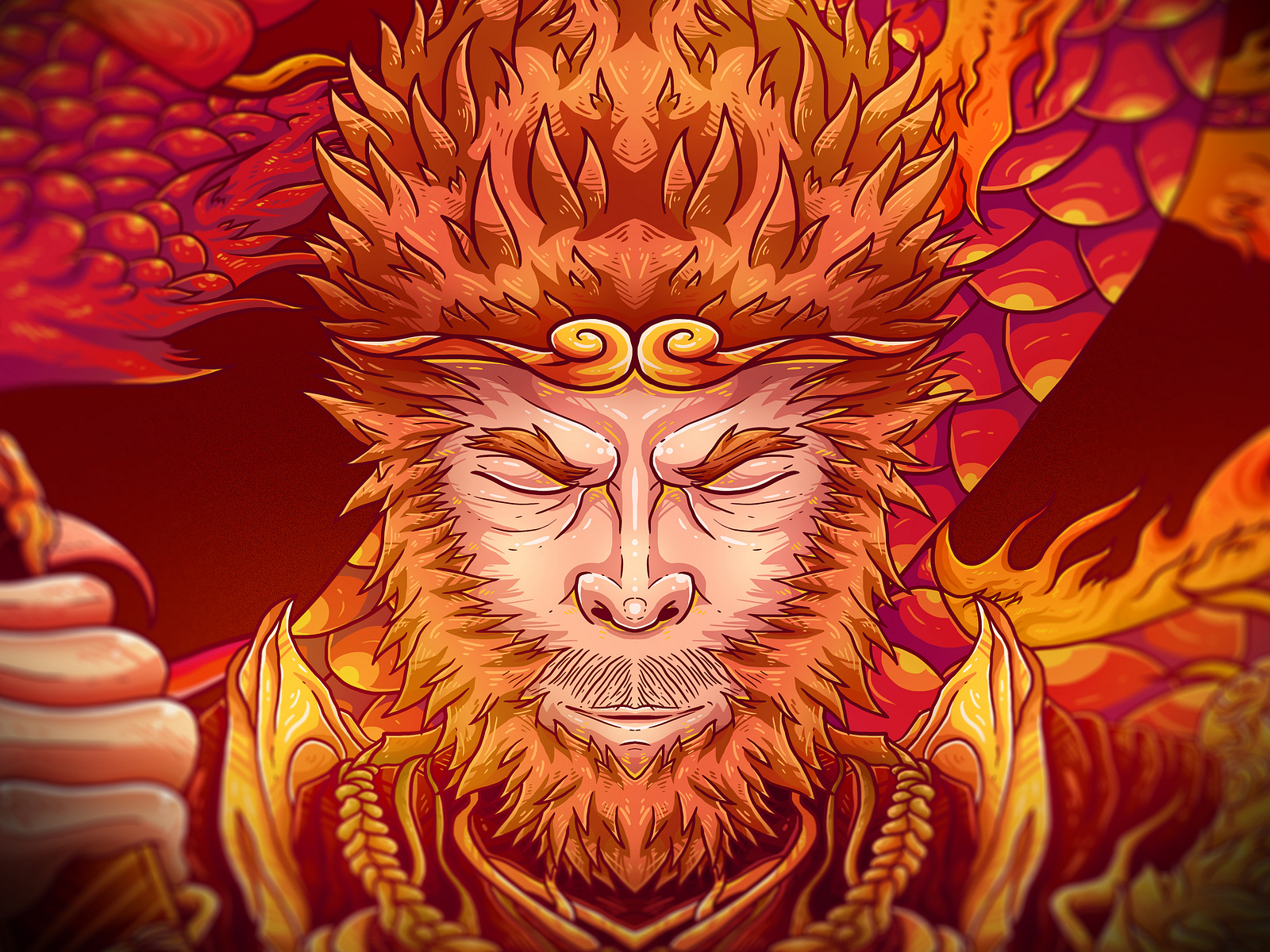 Sun Wukong by Jordan Satya Hadikusuma on Dribbble