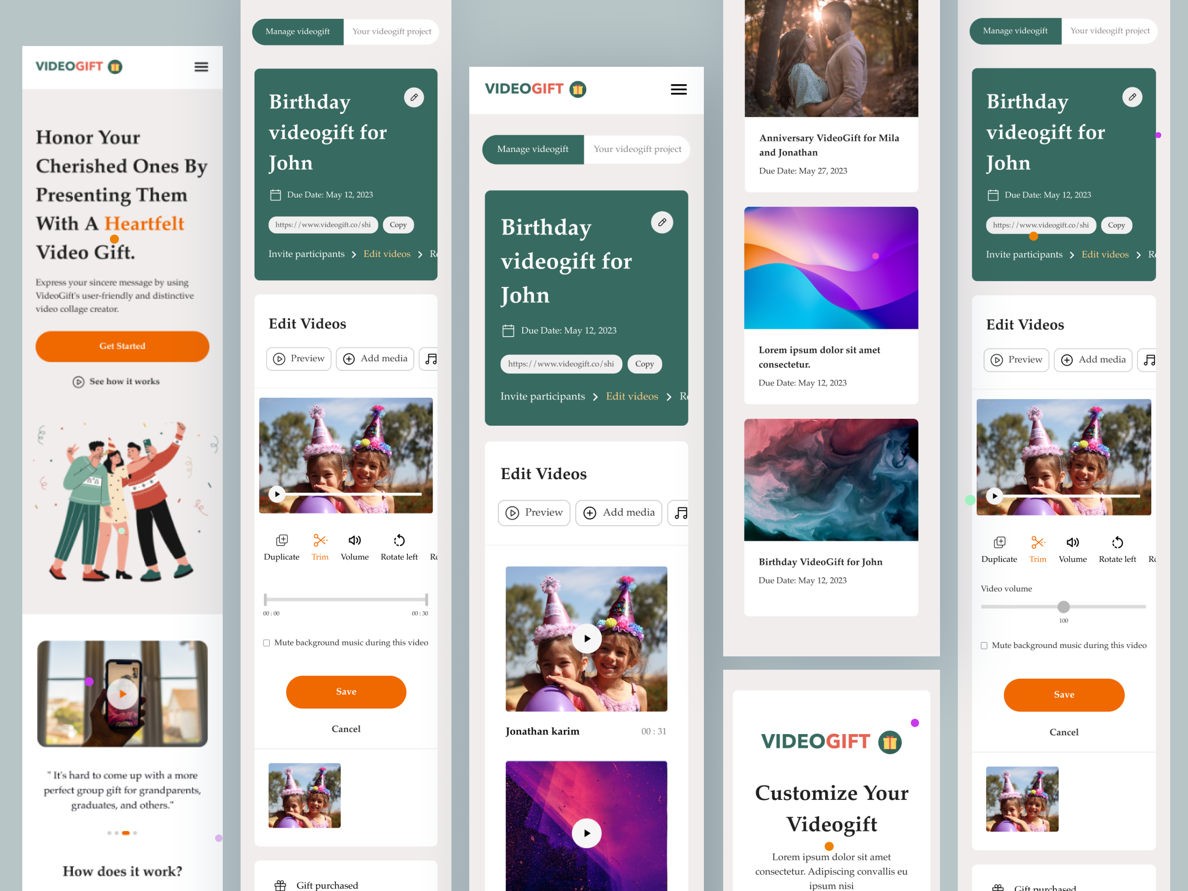 Example of Mobile Application Design